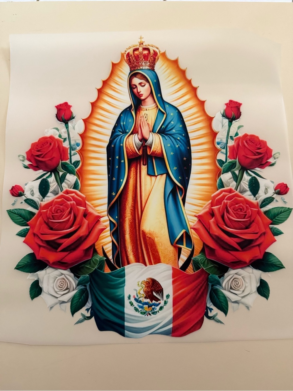 Virgen de Guadalupe DTF Transfer
SKU2612